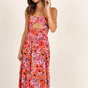 All About May || Pink Floral Dress